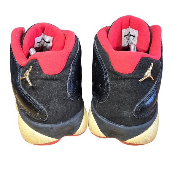 Nike Air Jordan 13 Retro Low Bred #310810-037 Black Red Mens Size 11 Basketball - Picture 5 of 7